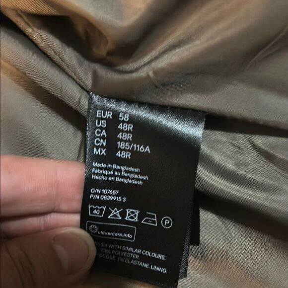 H&M Gray Classic V-Neck Vest with Adjustable Strap - Picture 3 of 6